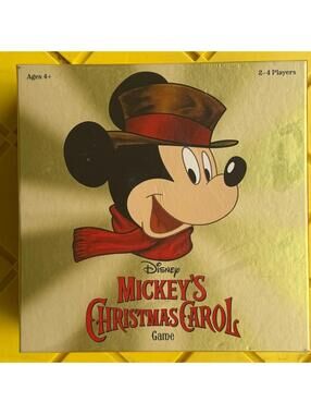 Disney Mickey’s Christmas Carol Board Game Funko Sealed New Holiday Family Gift